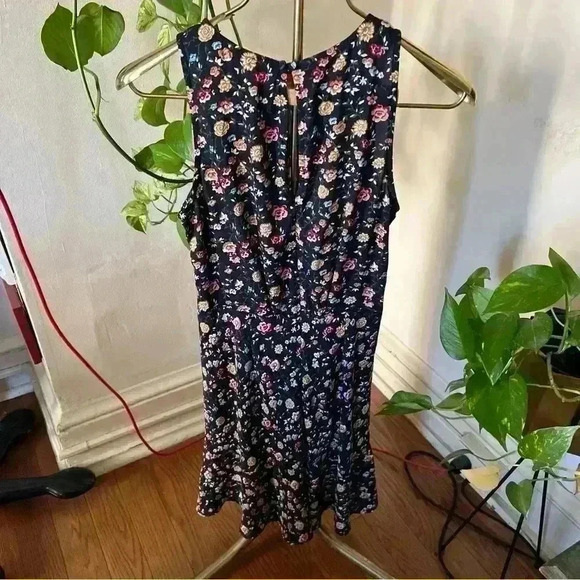 J Crew Mercantile Floral Fall Dress - Size 6 - Picture 8 of 12